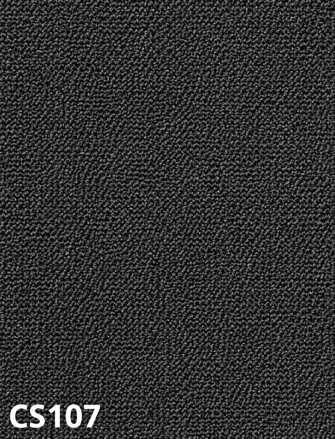 Carpet sample CS107 — Charcoal & Black
