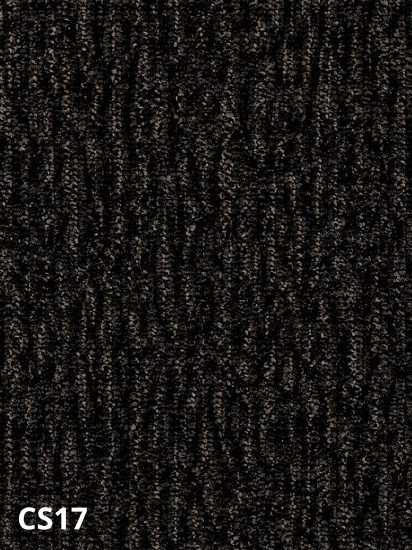 Carpet sample CS17 — Charcoal & Black
