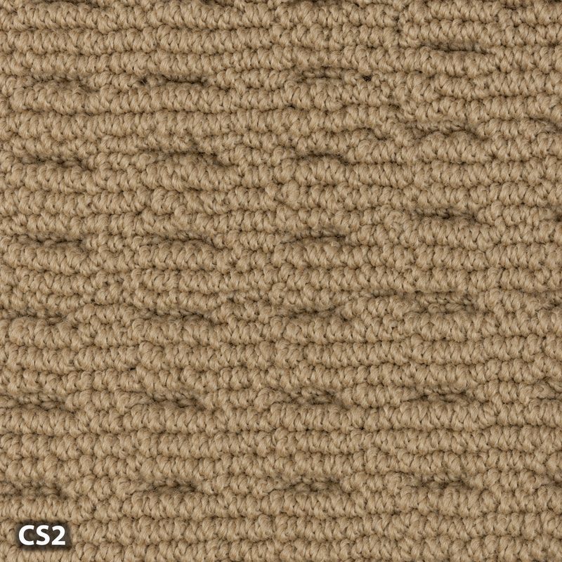 Carpet sample CS2 — Tan & Brown
