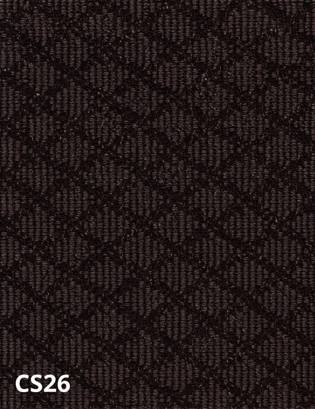 Carpet sample CS26 — Charcoal & Black