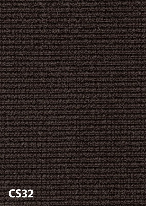 Carpet sample CS32 — Charcoal & Black