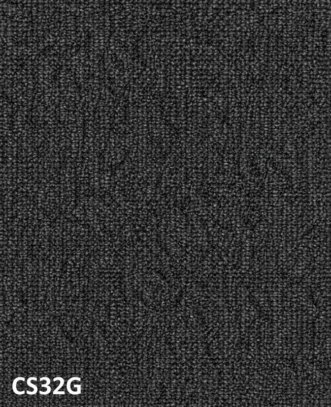 Carpet sample CS32G — Charcoal & Black