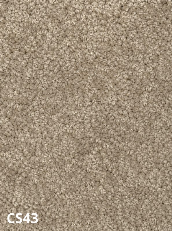 Carpet sample CS43 — Tan & Brown