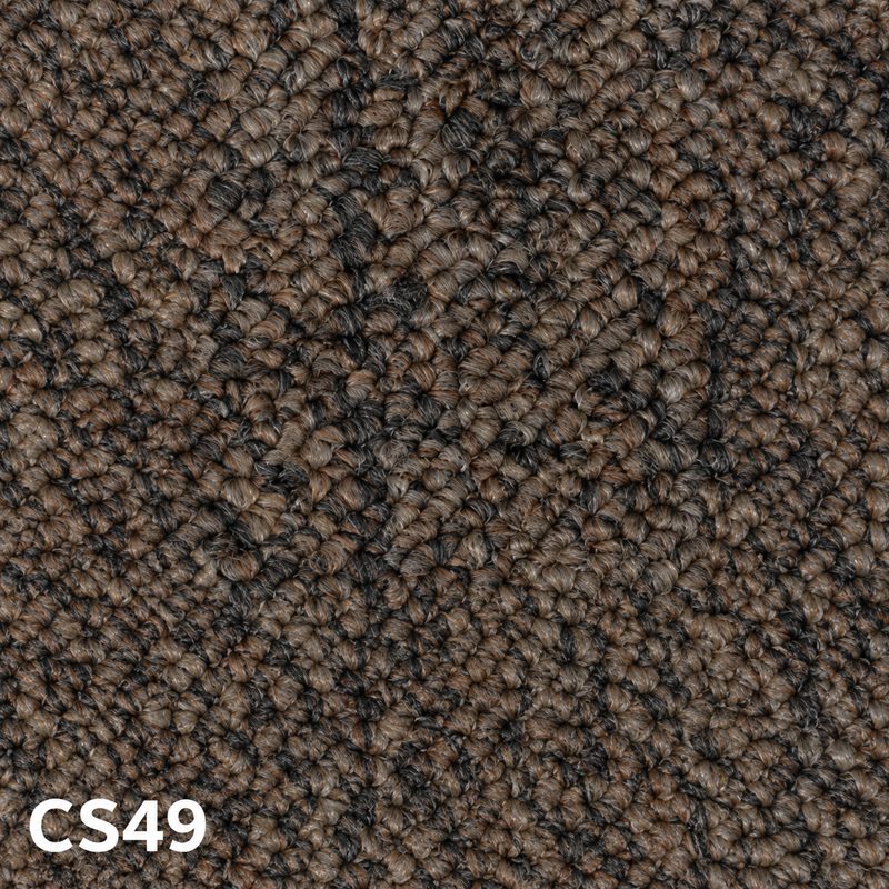 Carpet sample CS49 — Charcoal & Black