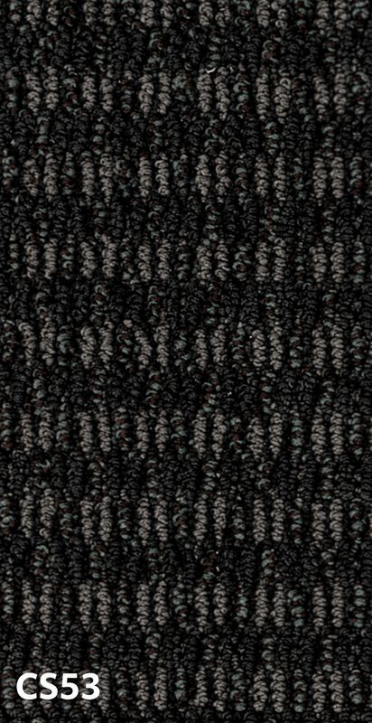 Carpet sample CS53 — Charcoal & Black