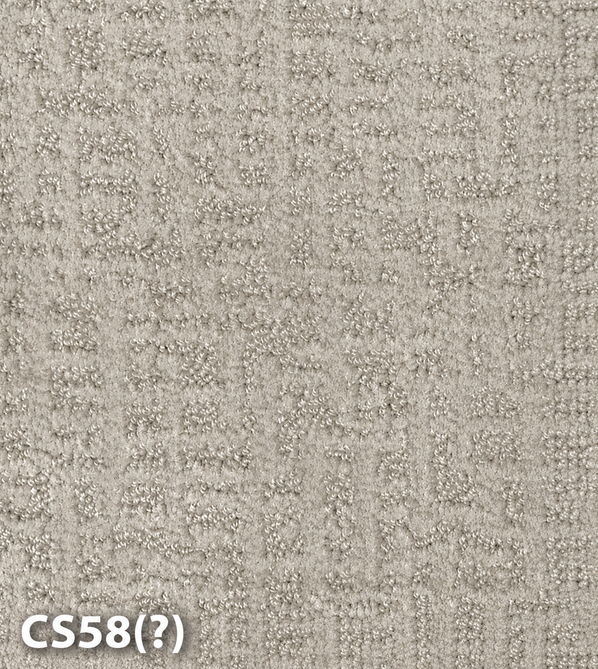 Carpet sample CS58(Qmark) — Grey & Silver