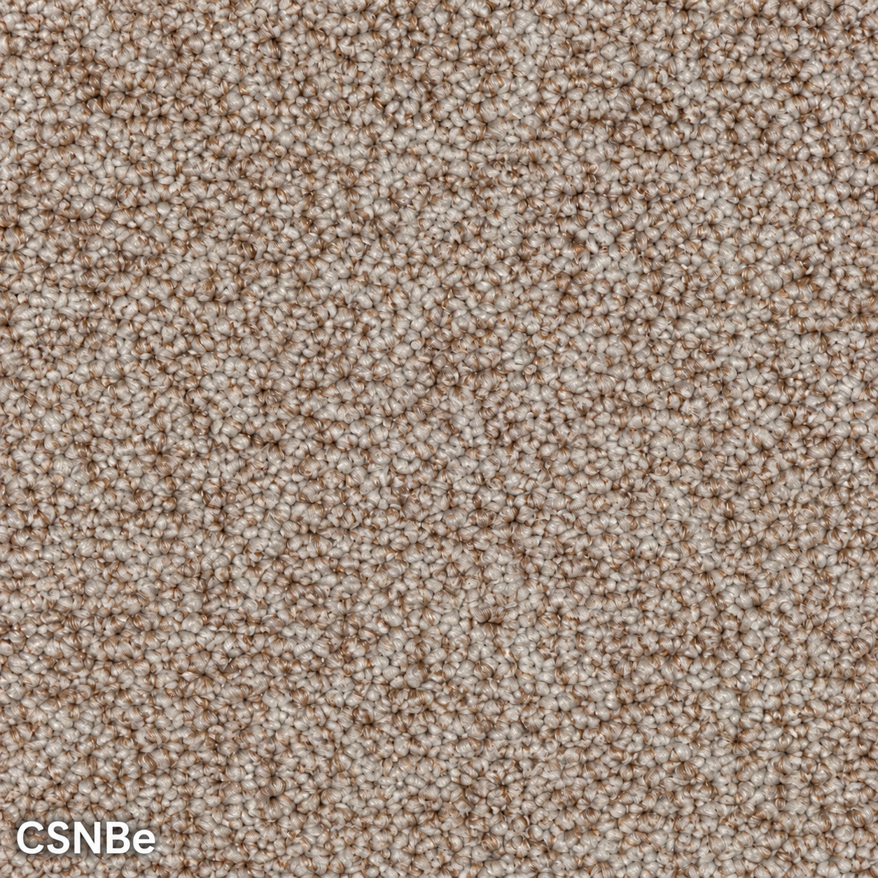 Carpet sample CSNBe — Tan & Brown